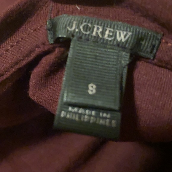 JCrew Scoop back Ballet style long sleeve shirt - Picture 6 of 7